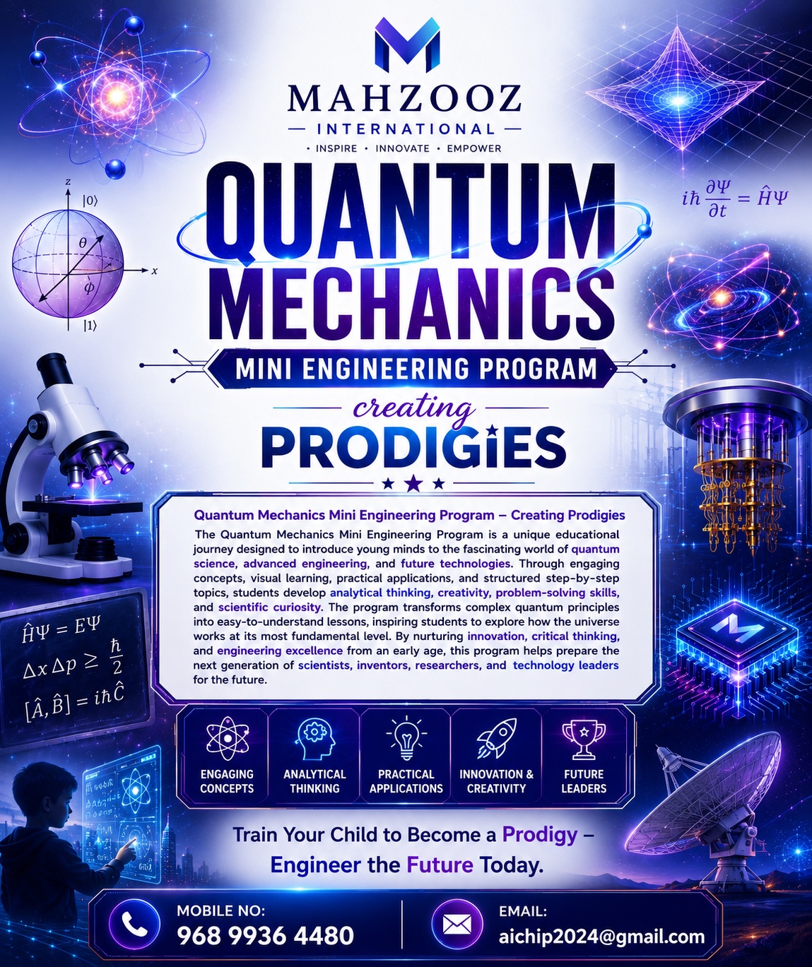 Creating Prodigies educational programme